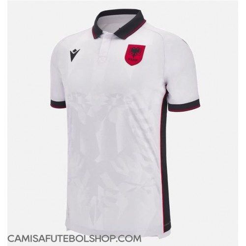 Camisa de time de futebol Albânia Replicas 2º Equipamento Europeu 2024 Manga Curta